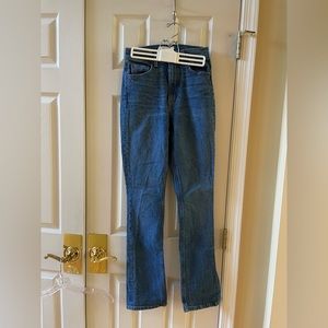 Reformation bootcut jeans